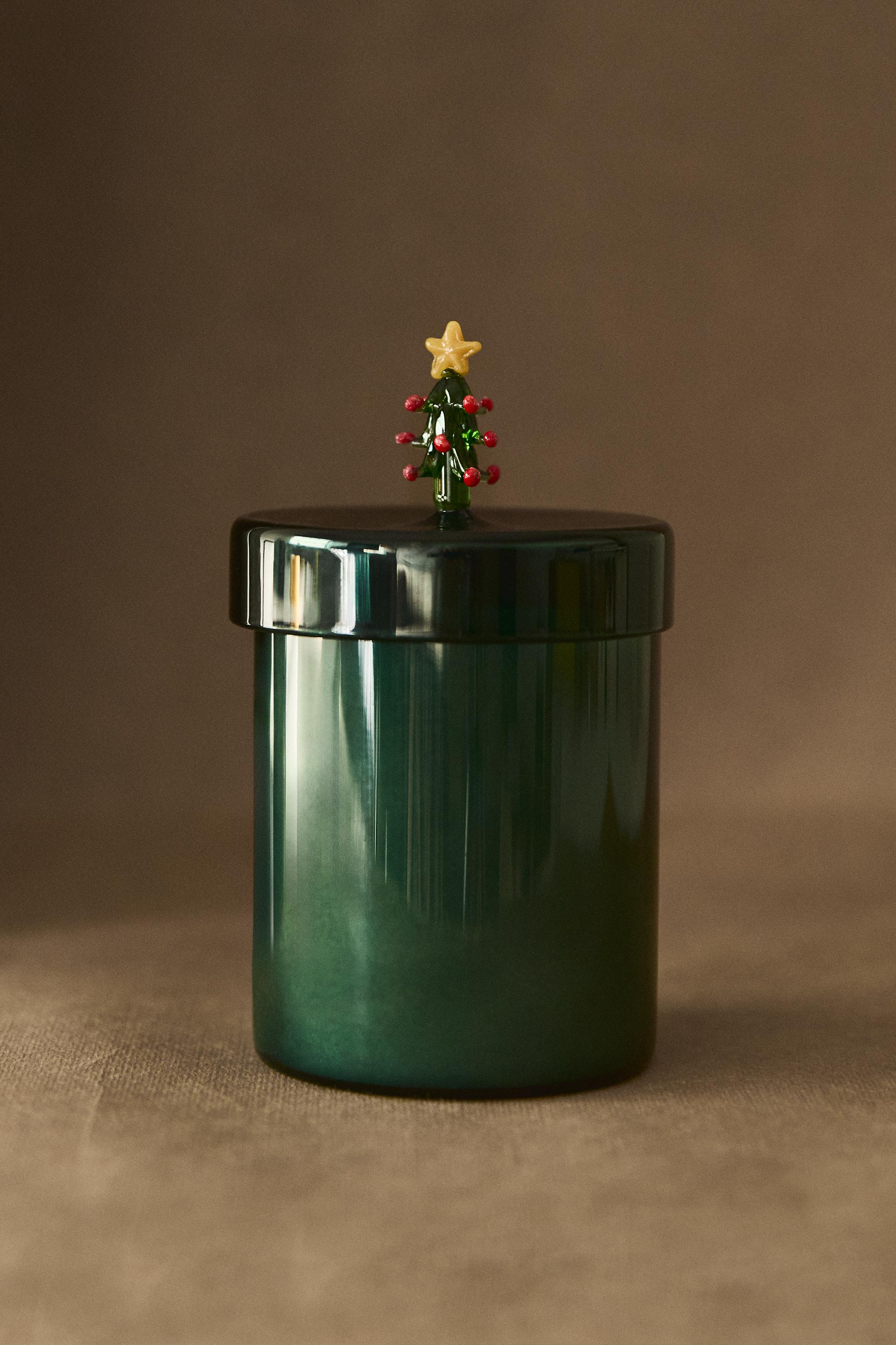 (220 G) BOUGIE PARFUMÉE BOROSILICATE WINTER CYPRESS